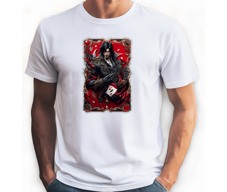 Koszulka Książe Ciemności Kier 100% bawełna luźna koszulka, t-shirt biały